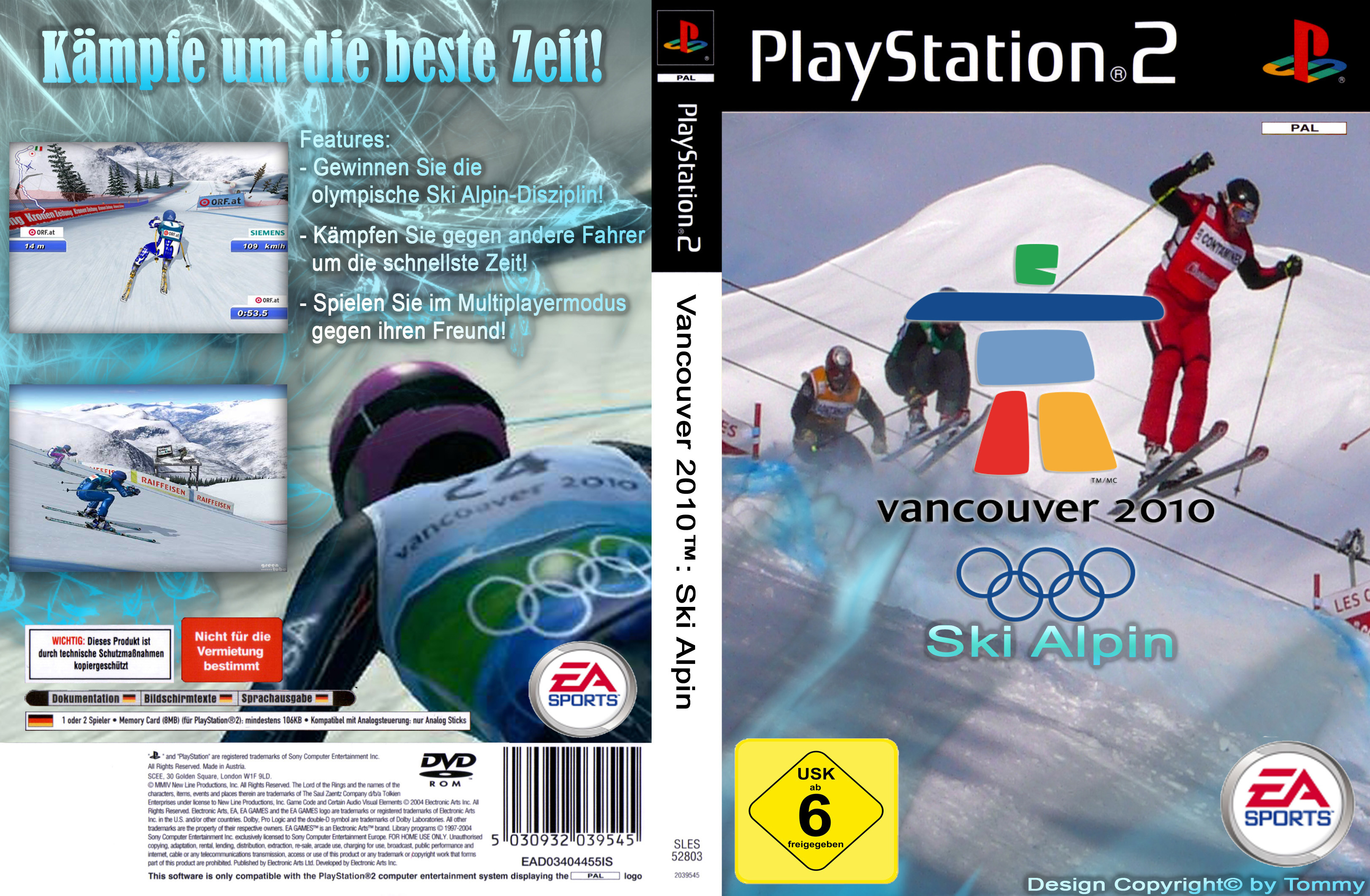 Playstation 2 Cover Vancouver Ski Alpin